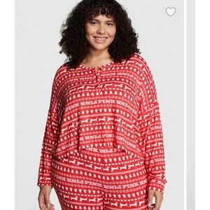 PINK
Cozy Long-Sleeve Sleep Shirt